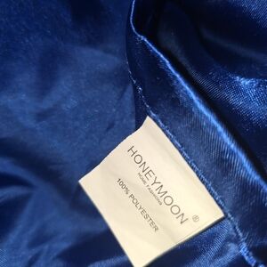 Honeymoon Royal Blue💙 Satin Sheet Set, King